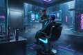 Haircut & Beard Combo cyberpank style